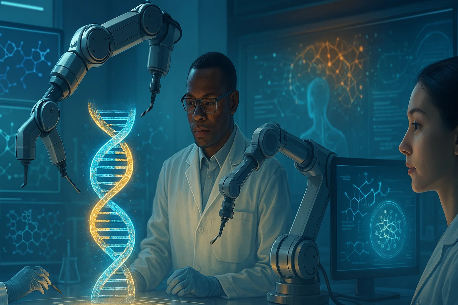 Laboratorio de ADN e investigación biotecnológica