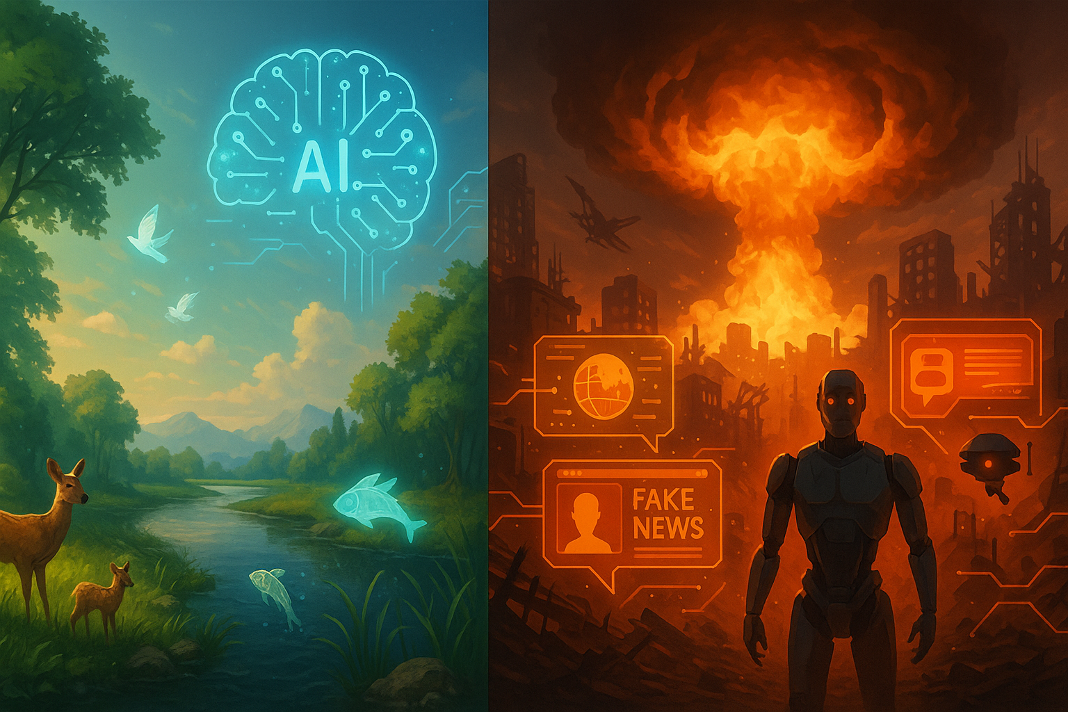 AI: Good or Bad? The future is in our hands