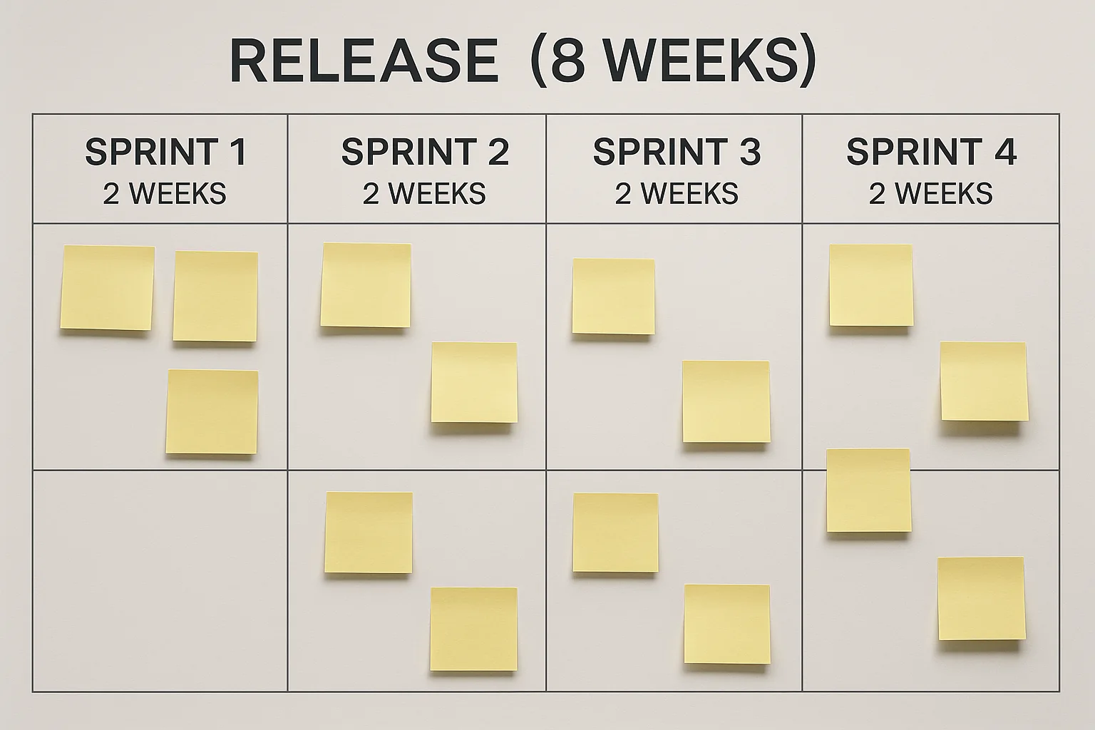 Releases and sprints - delivery cadence