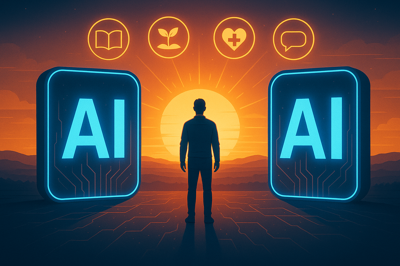 Human and AI